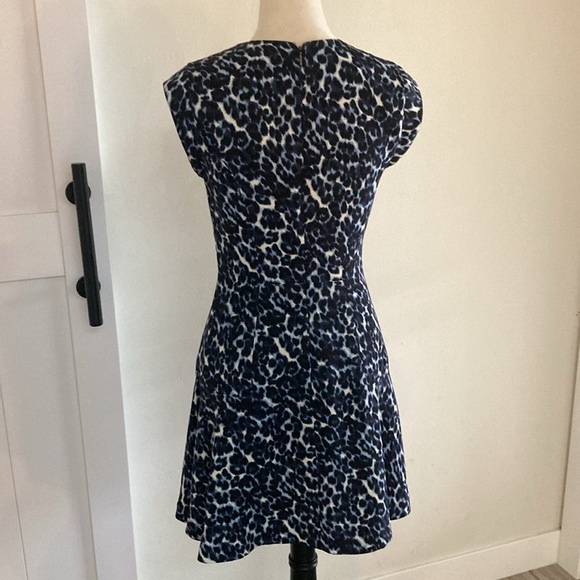 Rebecca Taylor Like New Dress, Black and Blue, 4 - Picture 4 of 8